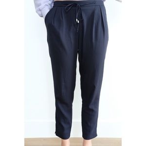 Zara Basic Women’s Trousers in Navy